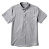 Bishop Short-Sleeve Button-Down | Light Grey