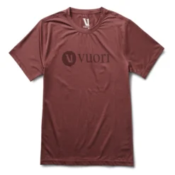 V1 Vuori Tech Tee | Fig Heather