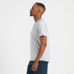 Flux Tee | Heather Grey -Vuori Clothing Store V163HTG 2