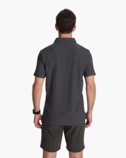 Ace Polo | Charcoal -Vuori Clothing Store V164CCL 3