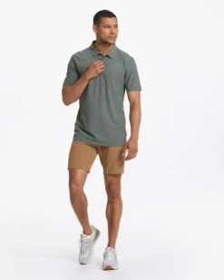 Ace Polo | Dusty Pine 9 Ace Polo | Dusty Pine -Vuori Clothing Store V164DST 2392