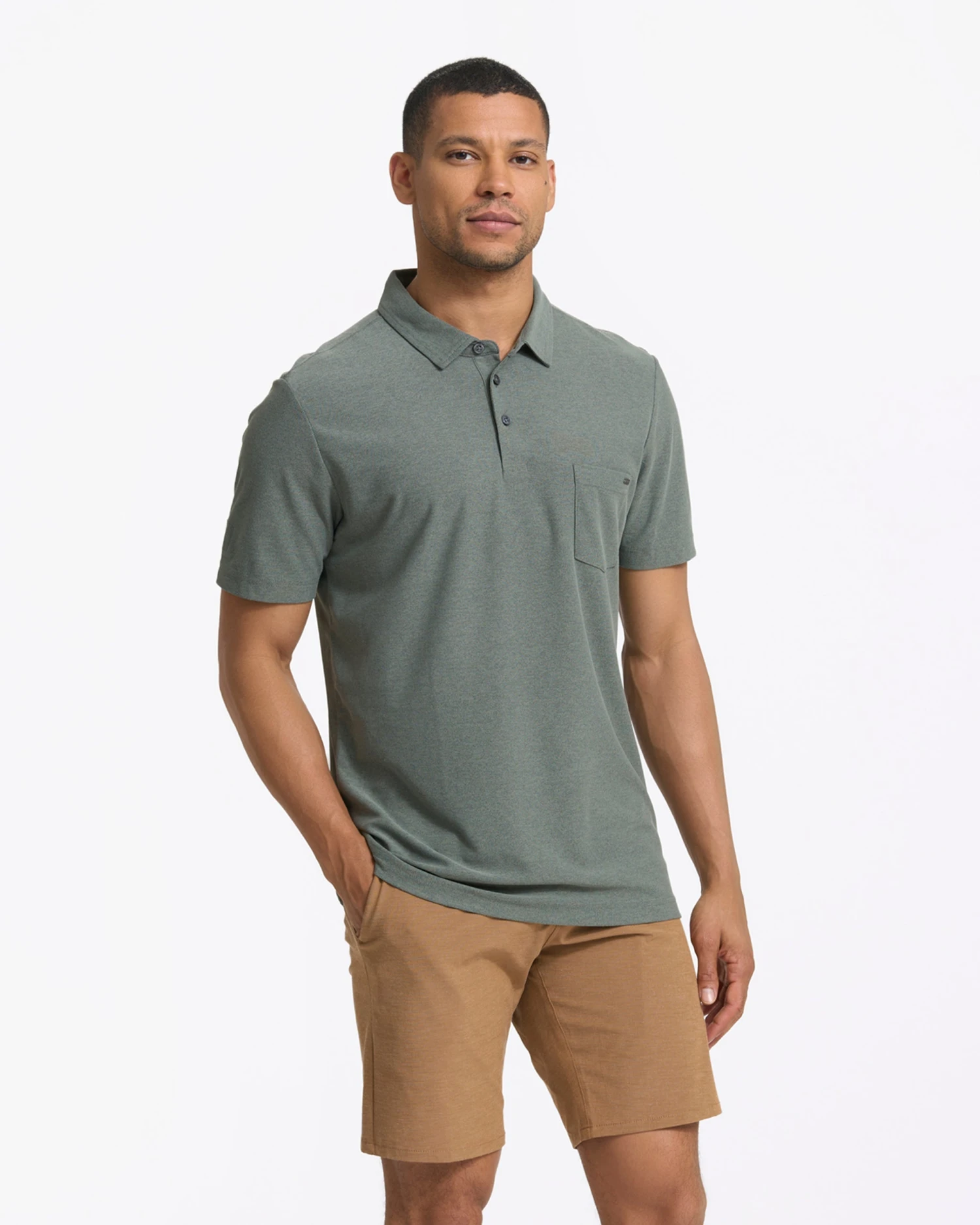 Ace Polo | Dusty Pine 2 Ace Polo | Dusty Pine - Image 2