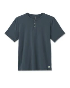 Short Sleeve Ever Henley | Lake