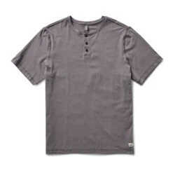 Short-Sleeve Ever Henley | Smoke