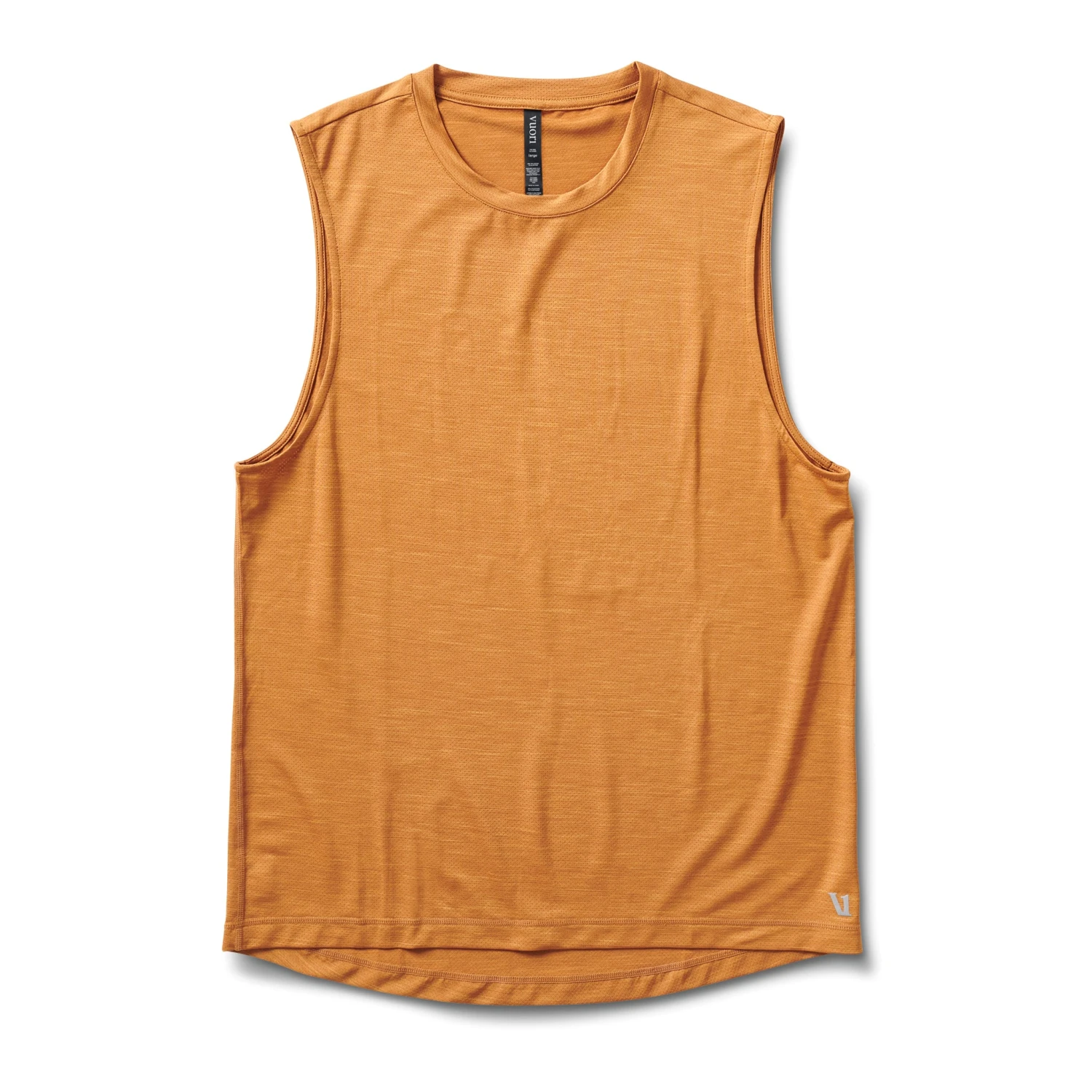 Zephyr Muscle Tee | Turmeric Heather 1 Zephyr Muscle Tee | Turmeric Heather