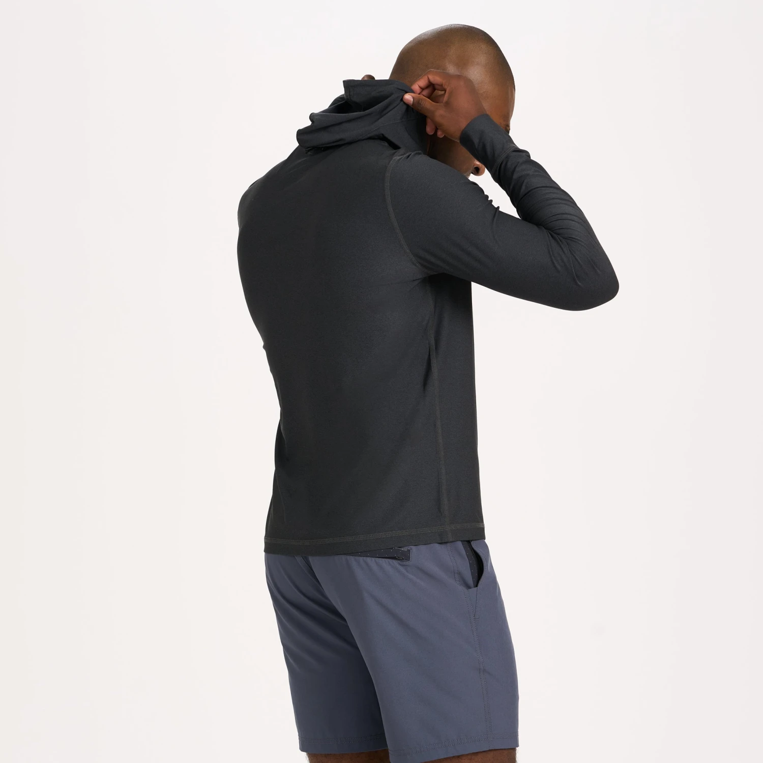 Uluwatu Water Hoodie | Black Heather 4 Uluwatu Water Hoodie | Black Heather - Image 4