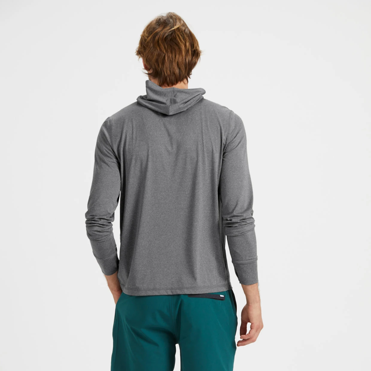 Uluwatu Water Hoodie | Charcoal Heather 3 Uluwatu Water Hoodie | Charcoal Heather - Image 3
