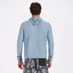Uluwatu Water Hoodie | Cloud Heather -Vuori Clothing Store V169HCL 3