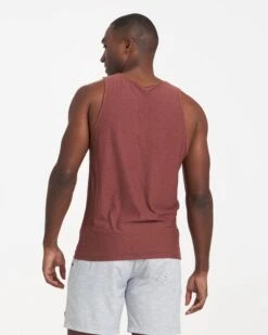 Strato Tech Tank | Cedar Heather 6 Strato Tech Tank | Cedar Heather -Vuori Clothing Store V173HCD 1731