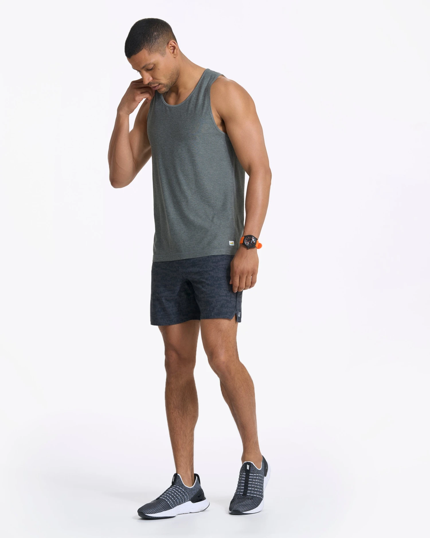 Strato Tech Tank | Dusty Pine Heather 6 Strato Tech Tank | Dusty Pine Heather - Image 6