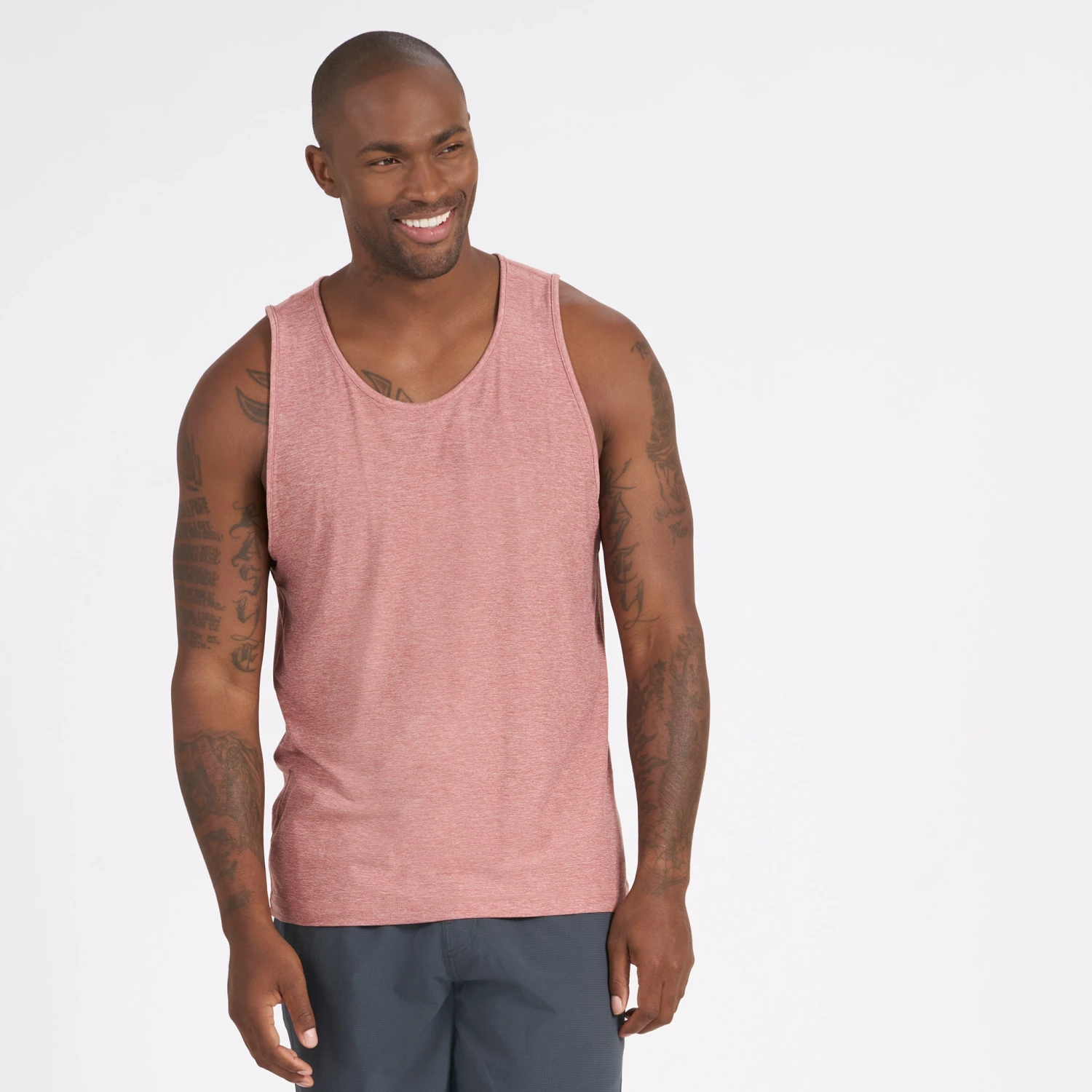 Strato Tech Tank | Redwood Heather 2 Strato Tech Tank | Redwood Heather - Image 2