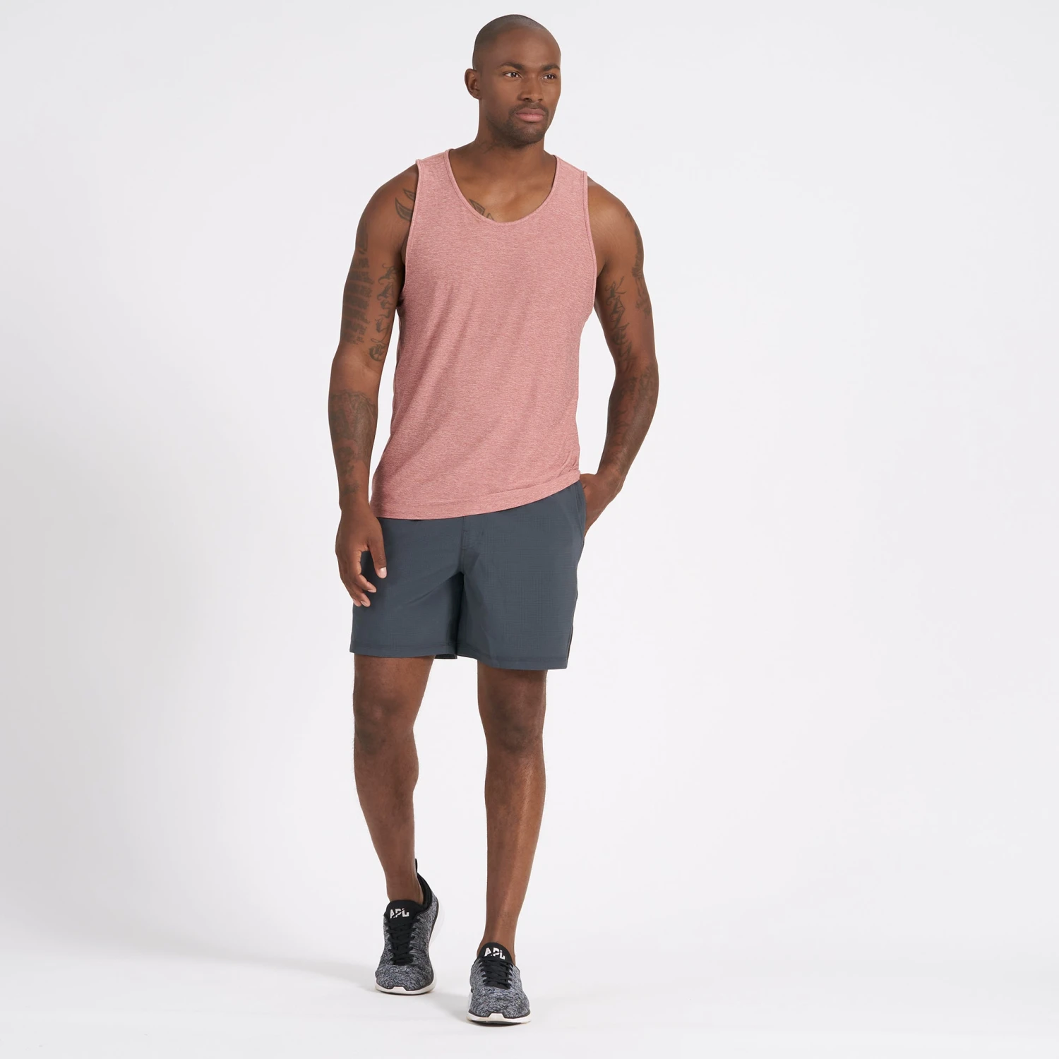 Strato Tech Tank | Redwood Heather 5 Strato Tech Tank | Redwood Heather - Image 5