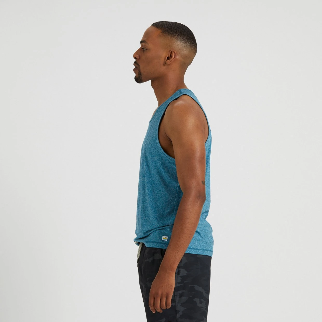 Strato Tech Tank | Sapphire Heather 3 Strato Tech Tank | Sapphire Heather - Image 3