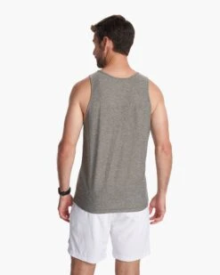 Strato Tech Tank | Heather Grey 11 Strato Tech Tank | Heather Grey -Vuori Clothing Store V173HTG FA23 M ECOMM TOPS BACK TOPS 4
