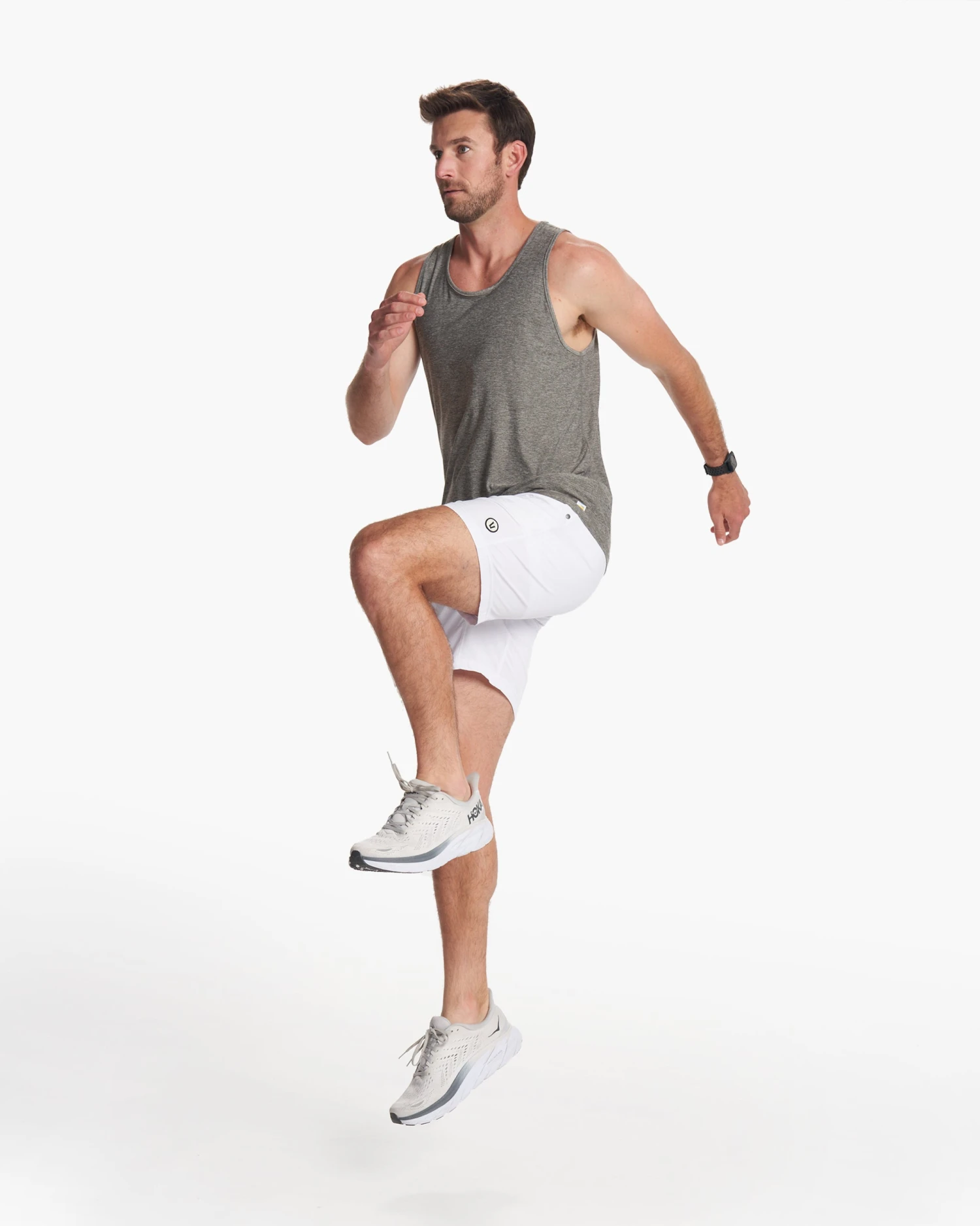 Strato Tech Tank | Heather Grey 5 Strato Tech Tank | Heather Grey - Image 5