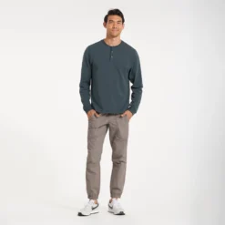 Austin Henley | Blackened Green Heather -Vuori Clothing Store V175HBG 4462