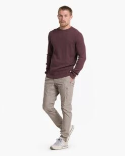 Waffle Crew | Chestnut -Vuori Clothing Store V176CHN 0936