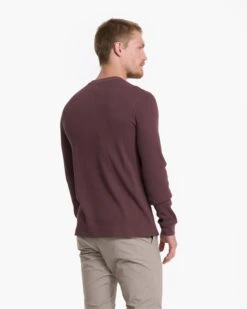 Waffle Crew | Chestnut -Vuori Clothing Store V176CHN 0972