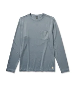 Long Sleeve Tradewind Performance Tee | Cloud Heather