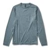 Long-Sleeve Tradewind Performance Tee | Steel Blue Heather