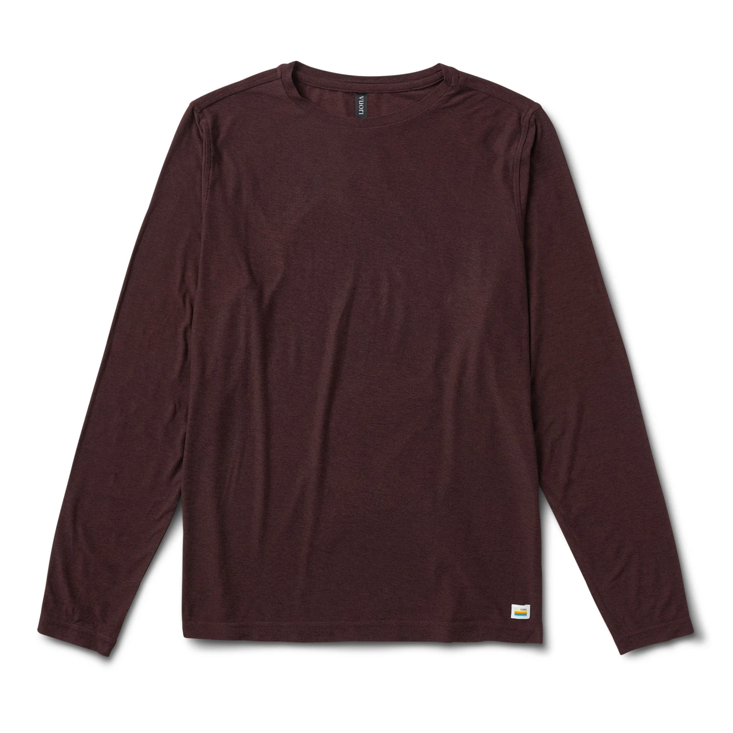 Long-Sleeve Strato Tech Tee | Oxblood Heather 1 Long-Sleeve Strato Tech Tee | Oxblood Heather