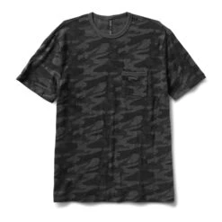 The Rise Tee | Black Camo