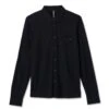 Long Sleeve Ace Button Down | Black