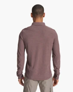 Long Sleeve Ace Button Down | Hazel 10 Long Sleeve Ace Button Down | Hazel -Vuori Clothing Store V185HZL FA23 M ECOMM TOPS BACK TOPS 4