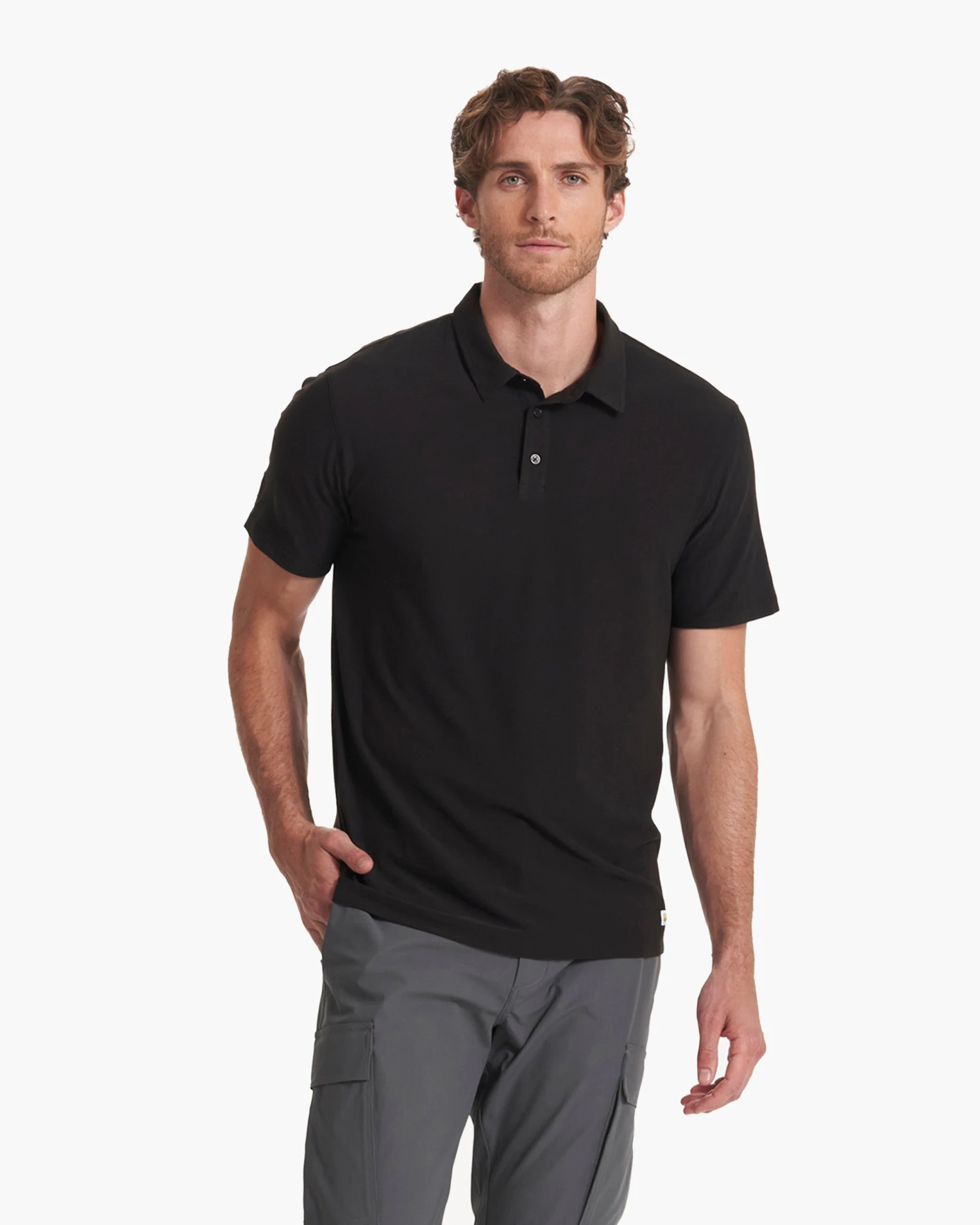 Strato Tech Polo | Black 2 Strato Tech Polo | Black - Image 2