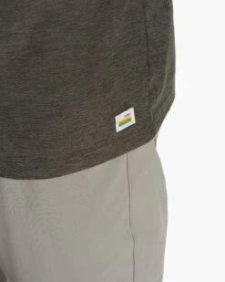 Strato Tech Polo | Balsam Heather 11 Strato Tech Polo | Balsam Heather -Vuori Clothing Store V188HBM FA23 M ECOMM TOPS DETAIL 7