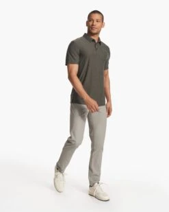 Strato Tech Polo | Balsam Heather 10 Strato Tech Polo | Balsam Heather -Vuori Clothing Store V188HBM FA23 M ECOMM TOPS FULL 4