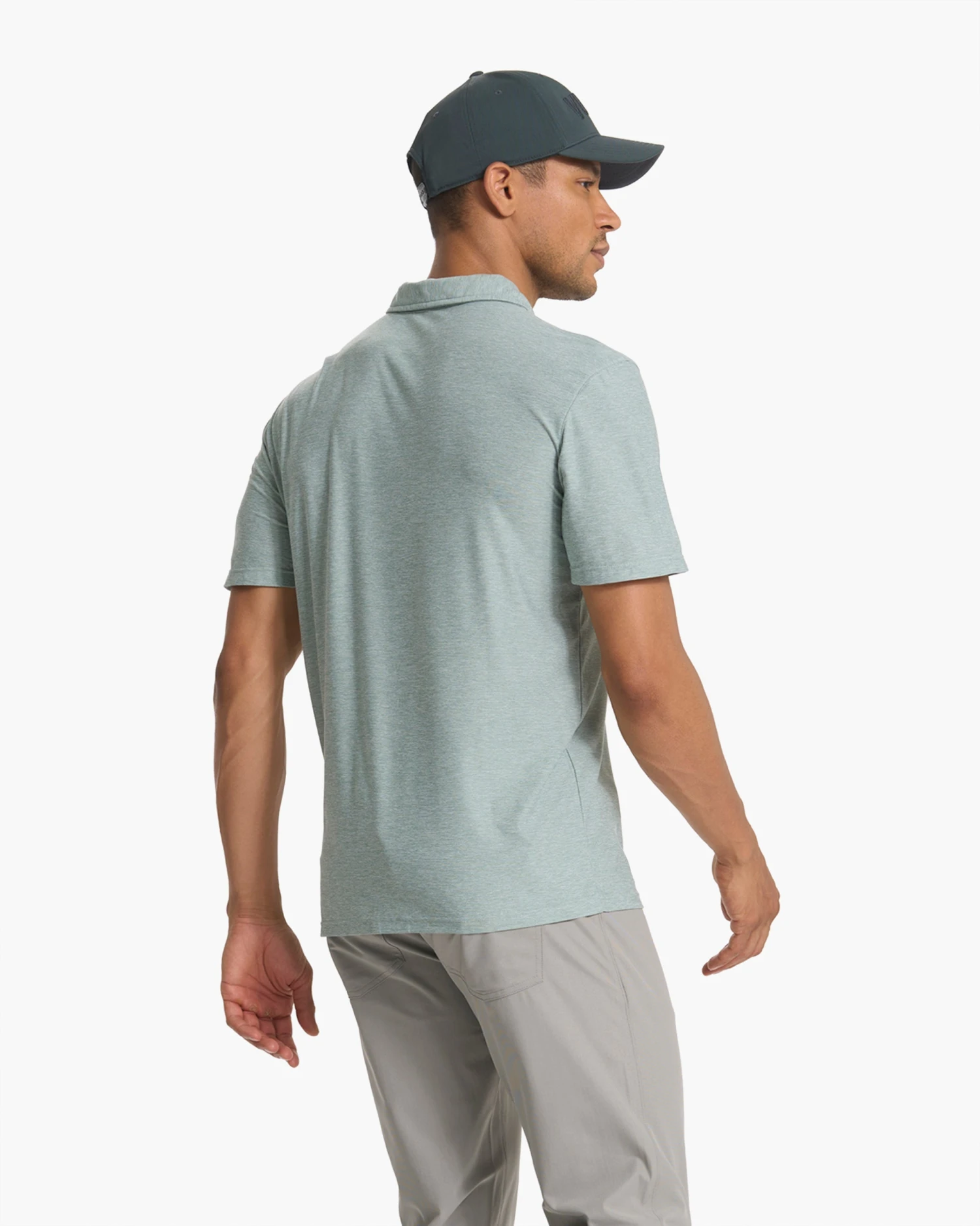 Strato Tech Polo | Neptune Heather 5 Strato Tech Polo | Neptune Heather - Image 5