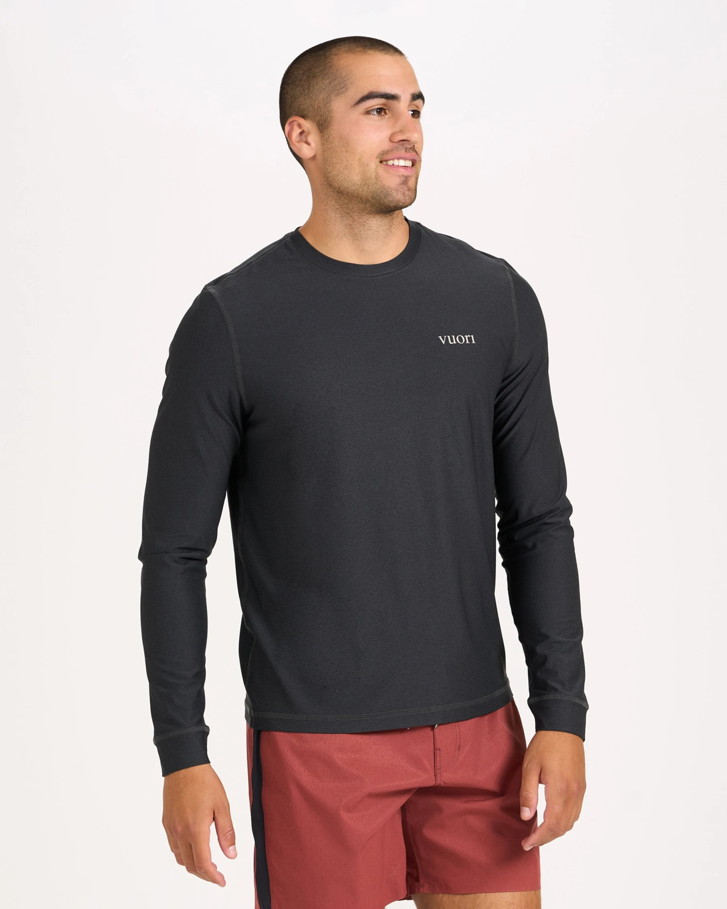 Long-Sleeve Uluwatu 2.0 Water Tee | Black Heather 2 Long-Sleeve Uluwatu 2.0 Water Tee | Black Heather - Image 2