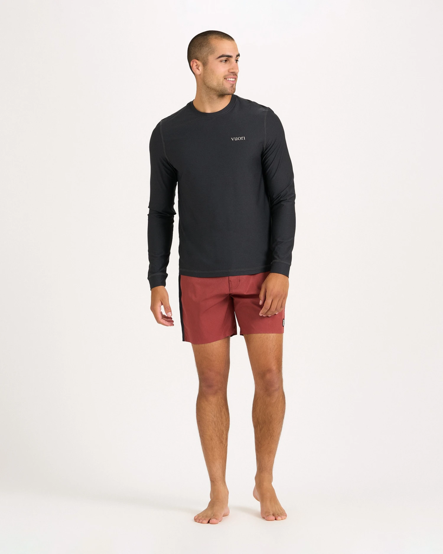 Long-Sleeve Uluwatu 2.0 Water Tee | Black Heather 4 Long-Sleeve Uluwatu 2.0 Water Tee | Black Heather - Image 4