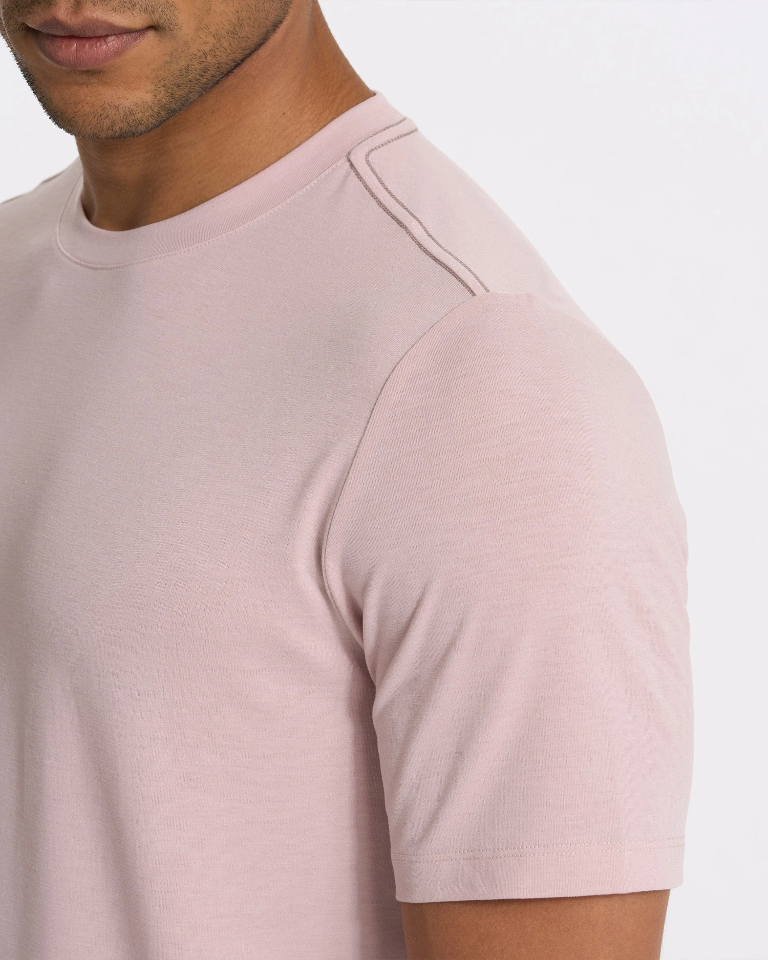 Current Tech Tee | Cashmere 3 Current Tech Tee | Cashmere - Image 3
