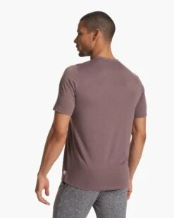 Current Tech Tee | Hazel -Vuori Clothing Store V195HZL FA23 M ECOMM TOPS BACK TOPS 6