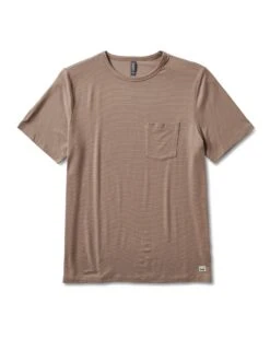 Linear Tech Tee | Walnut