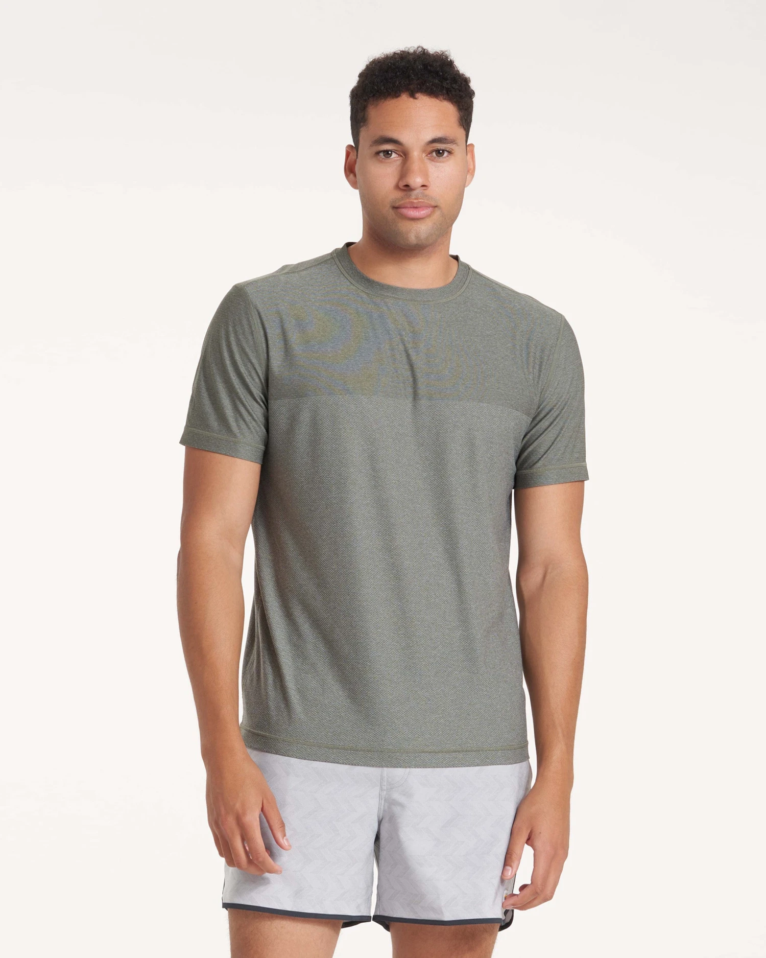 Grandview Tech Tee | Oregano Heather 2 Grandview Tech Tee | Oregano Heather - Image 2