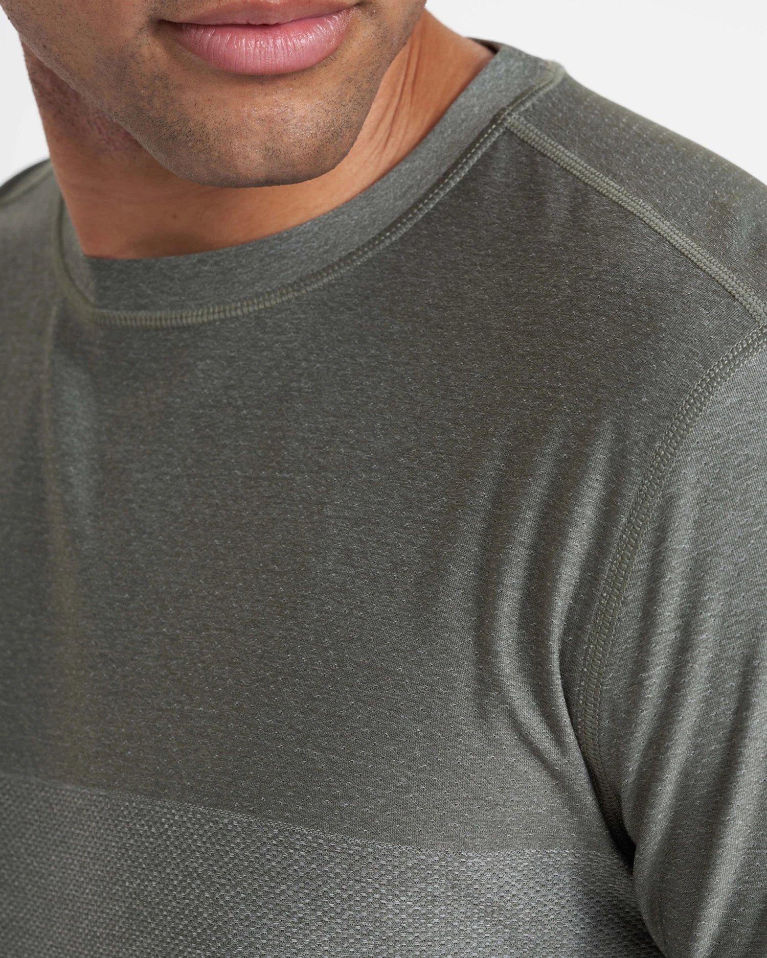 Grandview Tech Tee | Oregano Heather 6 Grandview Tech Tee | Oregano Heather - Image 6