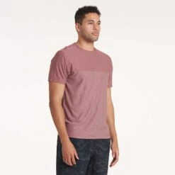 Grandview Tech Tee | Russet Heather -Vuori Clothing Store V197HRT 2418