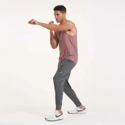 Grandview Tech Tank | Russet Heather -Vuori Clothing Store V198HRT 0158