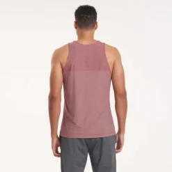 Grandview Tech Tank | Russet Heather -Vuori Clothing Store V198HRT 0179