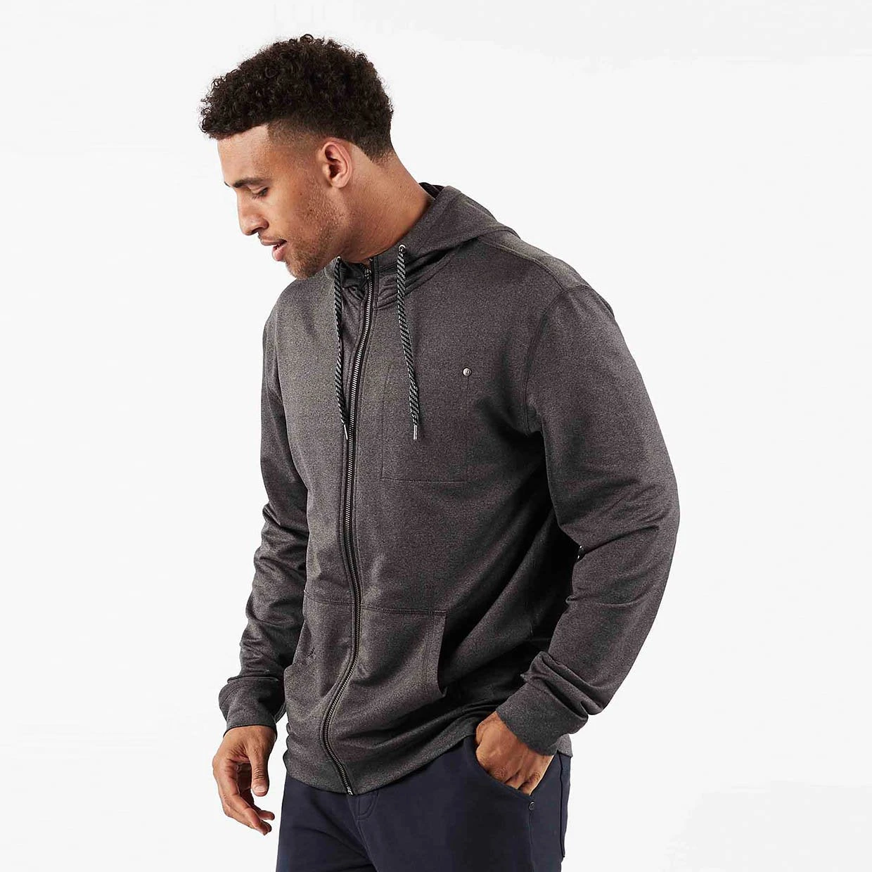 Movement Hoodie | Black Heather 2 Movement Hoodie | Black Heather - Image 2