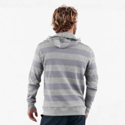 Clark Hoodie | Heather Grey Stripe -Vuori Clothing Store V217HGS 2