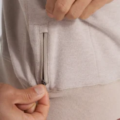 Jeffreys Pullover | Oyster Heather -Vuori Clothing Store V218HOY 0673