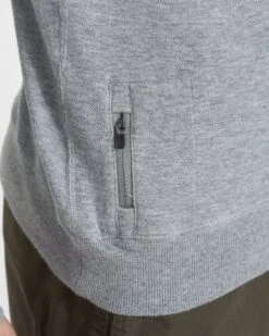 Jeffreys Pullover | Heather Grey -Vuori Clothing Store V218HTG 2