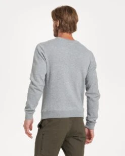 Jeffreys Pullover | Heather Grey -Vuori Clothing Store V218HTG 2125