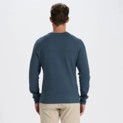Jeffreys Pullover | Indigo Heather 8 Jeffreys Pullover | Indigo Heather -Vuori Clothing Store V218HTI 3