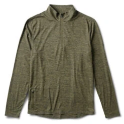 Ease Performance Half Zip | Evergreen Heather