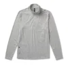 Ease Performance Half Zip | Light Heather Grey
